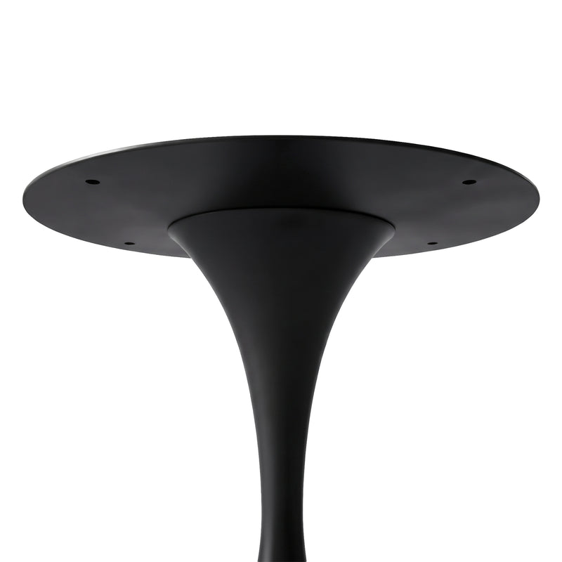 Cargue la imagen en el visor de la galería, Base  Para Cubierta de Mesa de Aluminio Color Negro JOJOI - HY-LB012
