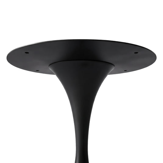 Base  Para Cubierta de Mesa de Aluminio Color Negro JOJOI - HY-LB012