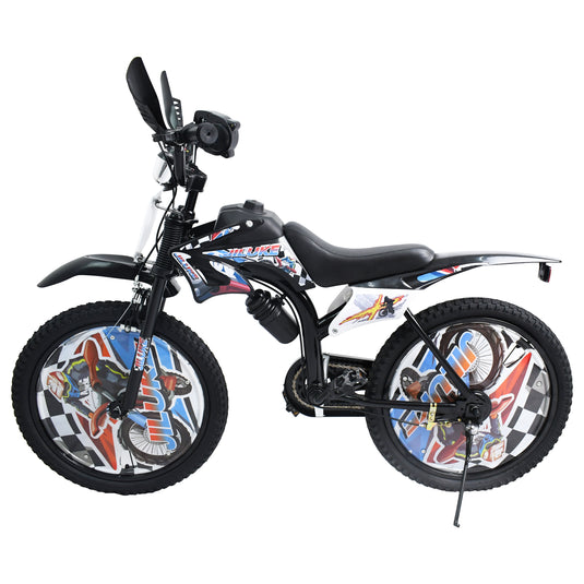 Bicicleta Infantil de 20" JQ12-20 color Negro - JQ1220-NE