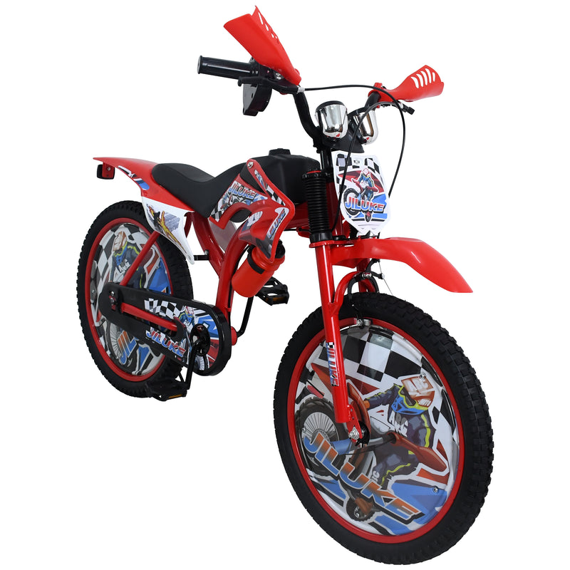 Cargue la imagen en el visor de la galería, Bicicleta Infantil de 20&quot; JQ12-20 color Rojo - JQ1220-RO
