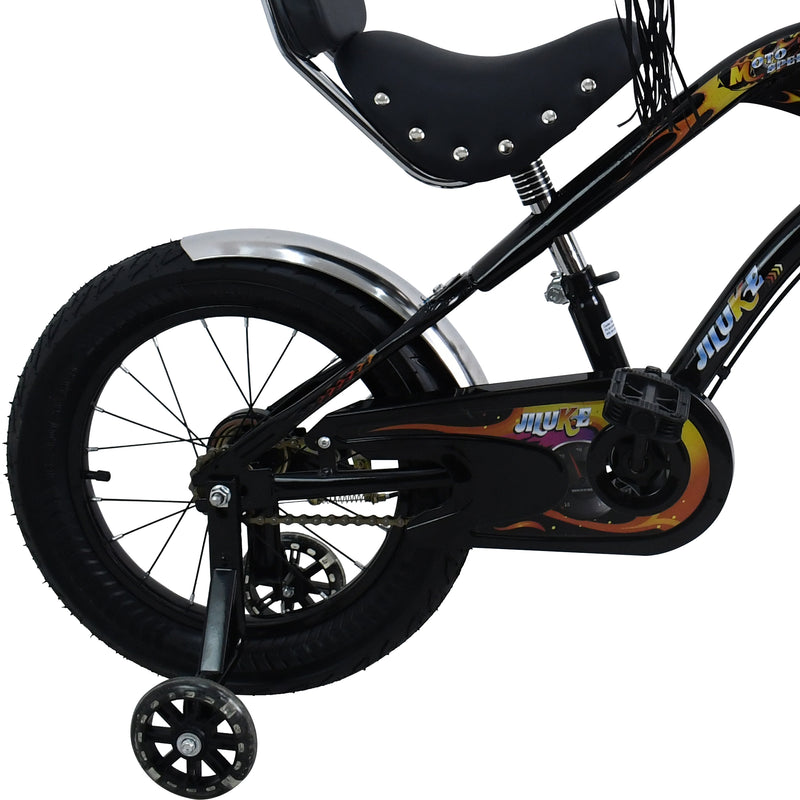 Cargue la imagen en el visor de la galería, Bicicleta Infantil de 16&quot; JQ22-16 color Negro - JQ2216-NE
