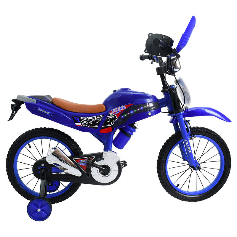 Cargue la imagen en el visor de la galería, Bicicleta Infantil de 12&quot; JQ33-12 color Azul - JQ3312-AZ
