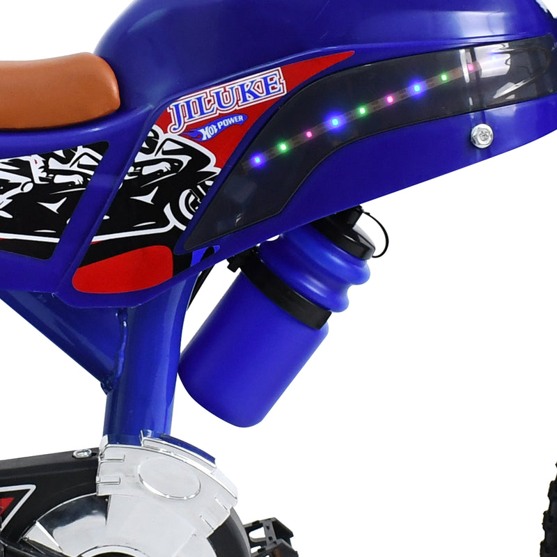 Cargue la imagen en el visor de la galería, Bicicleta Infantil de 12&quot; JQ33-12 color Azul - JQ3312-AZ
