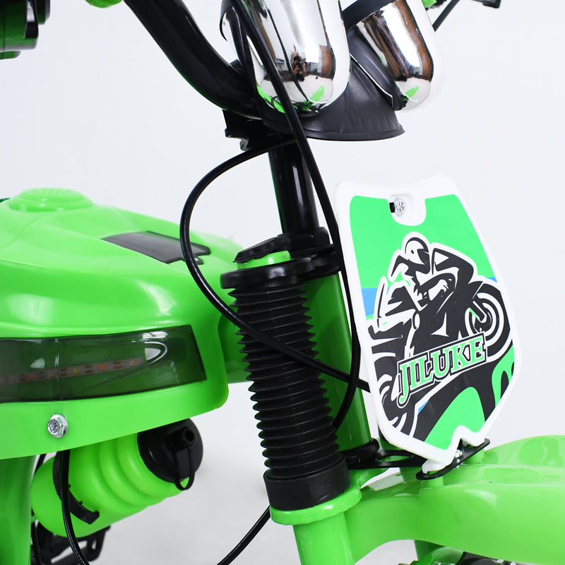 Cargue la imagen en el visor de la galería, Bicicleta Infantil de 12&quot; JQ33-12 color Verde - JQ3312-VE
