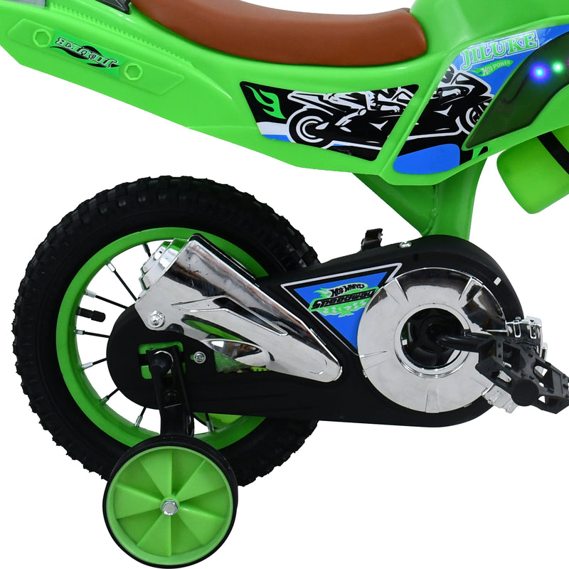Cargue la imagen en el visor de la galería, Bicicleta Infantil de 12&quot; JQ33-12 color Verde - JQ3312-VE
