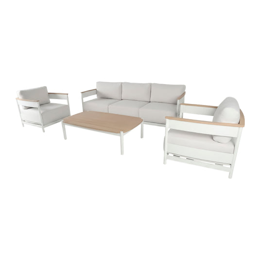 Julio white triple set - GL3A561123ZYBKD-WHTRI 