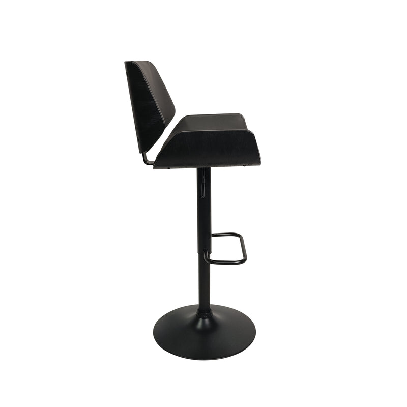 Cargue la imagen en el visor de la galería, Silla Alta de Barra JY1087-BLK para Interior Color Negro - JY1087-NE
