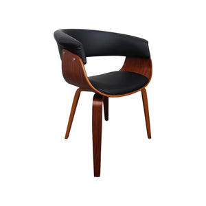 Silla de Interior JY1651-M005 color negro&walnut - JY1651-M005 / 1026