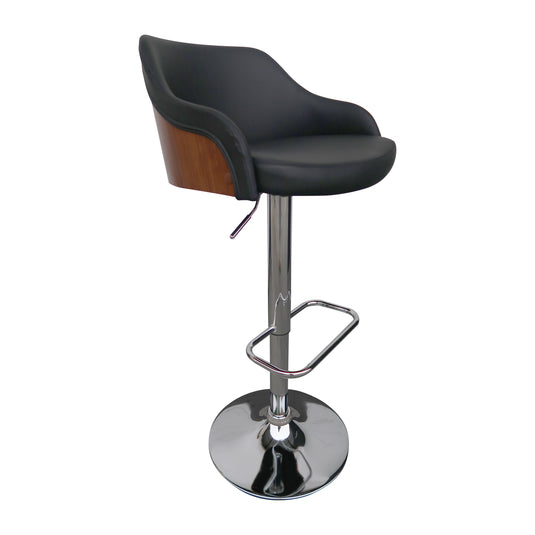 Silla Alta de Barra  para Interior Color Carbón&walnut  JY2918 - JY2918  / 1018