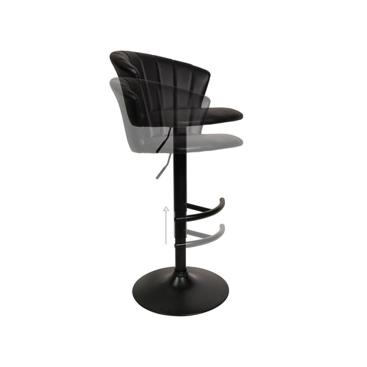 Silla Alta de barra para Interior color negro - JY3004Q