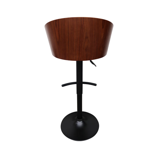 Silla Alta de Barra 1025 JY3025Y para Interior Color Crema&walnut - JY3025Y / 1025
