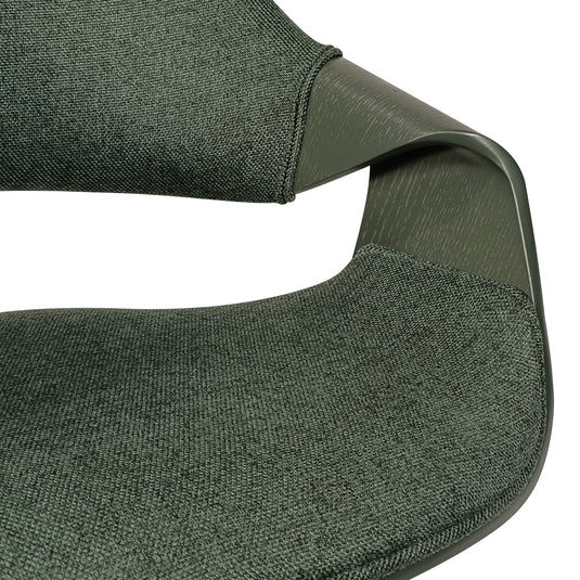 Silla alta para barra JY3075-502-VE para interior color verde - JY3075-502-VE