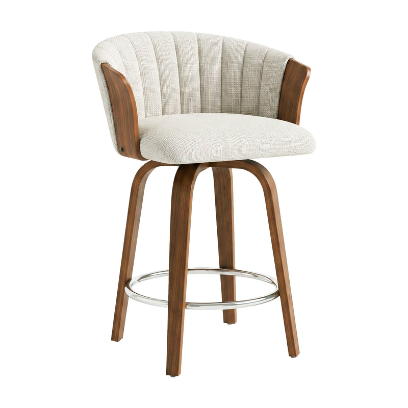 Cargue la imagen en el visor de la galería, Silla Alta de Interior 1067 color claro &amp; walnut - JY3138-1067
