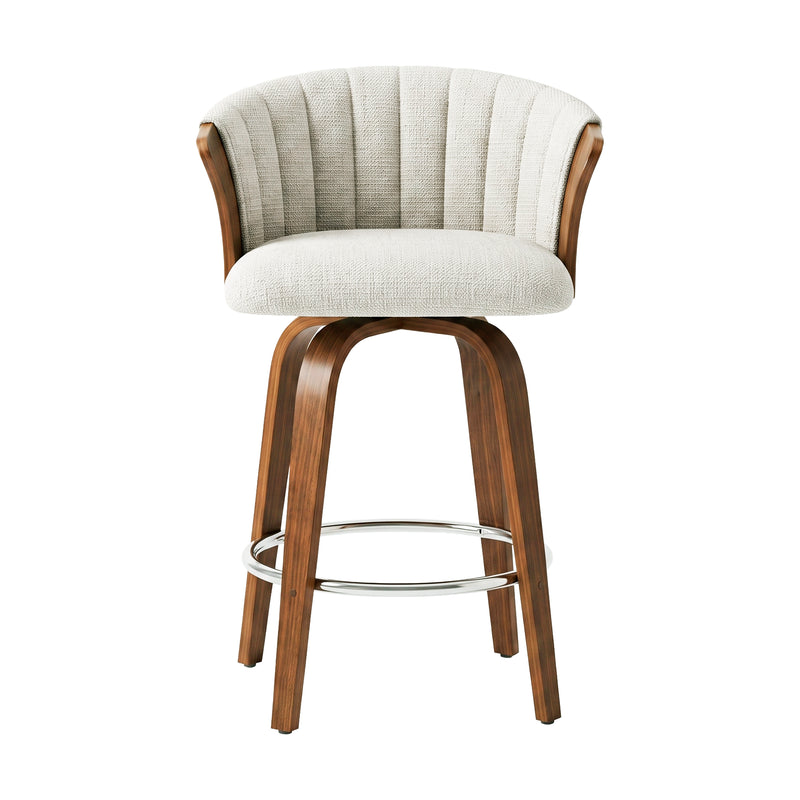 Cargue la imagen en el visor de la galería, Silla Alta de Interior 1067 color claro &amp; walnut - JY3138-1067

