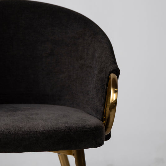 Silla de interior JY6088W 1047 color negro - JY6088W1047