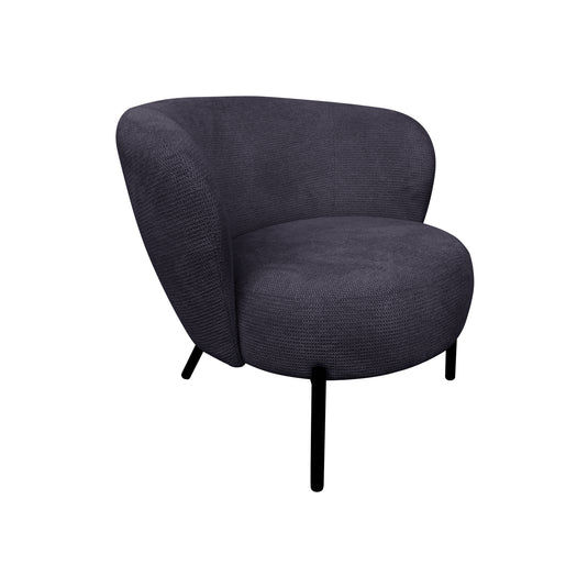 Sillón individual de Interior JY9032 - 1032  color Negro - JY9032 / 1032
