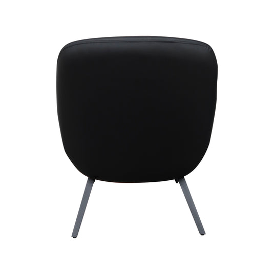 Sillón individual de Interior JY9094 - 1034 color negro&walnut - JY9094 / 1034