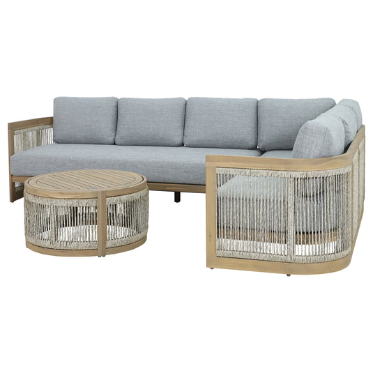 Set Corner Kava color natural - HUC40850-COR