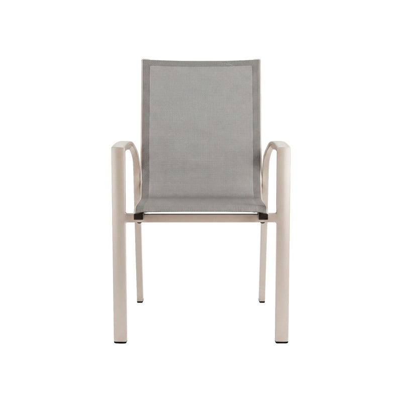 Cargue la imagen en el visor de la galería, Silla de Textileno para interior y exterior Color KOSHEM color Champagne - SJ22109-1-CHAM
