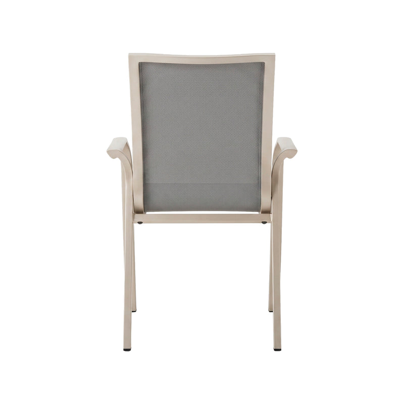 Cargue la imagen en el visor de la galería, Silla de Textileno para interior y exterior Color KOSHEM color Champagne - SJ22109-1-CHAM
