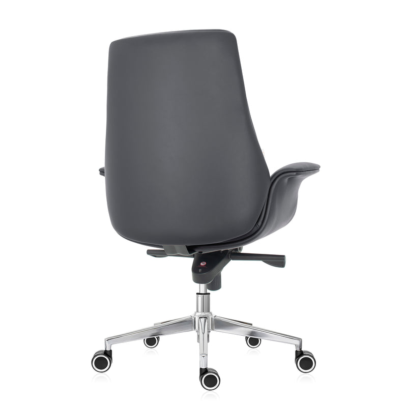 Cargue la imagen en el visor de la galería, Silla de escritorio LA1177L para interior color Negro - LA-1177L-BLA
