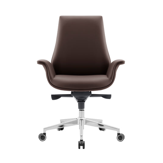 LA1177L Indoor Desk Chair, Brown - LA1177L 