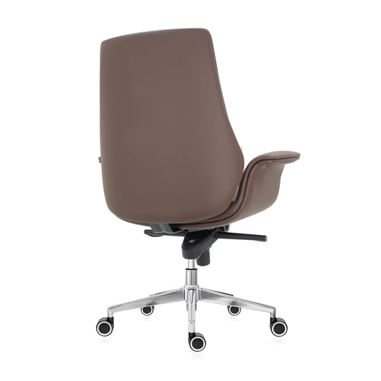 LA1177L Indoor Desk Chair, Brown - LA1177L 