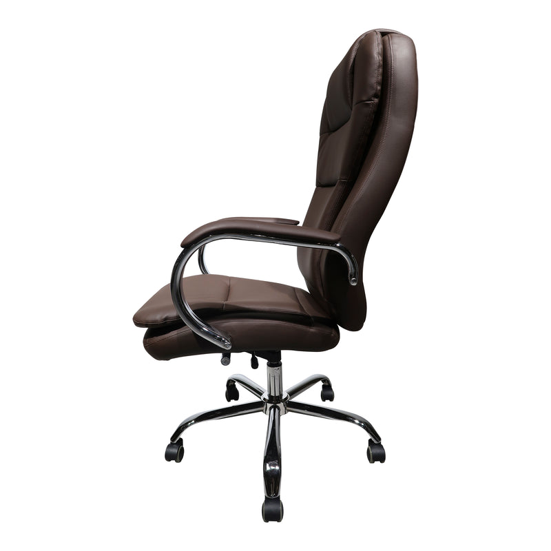 Cargue la imagen en el visor de la galería, Silla de escritorio LA1027H para interior color Brown - LA1027H-BR
