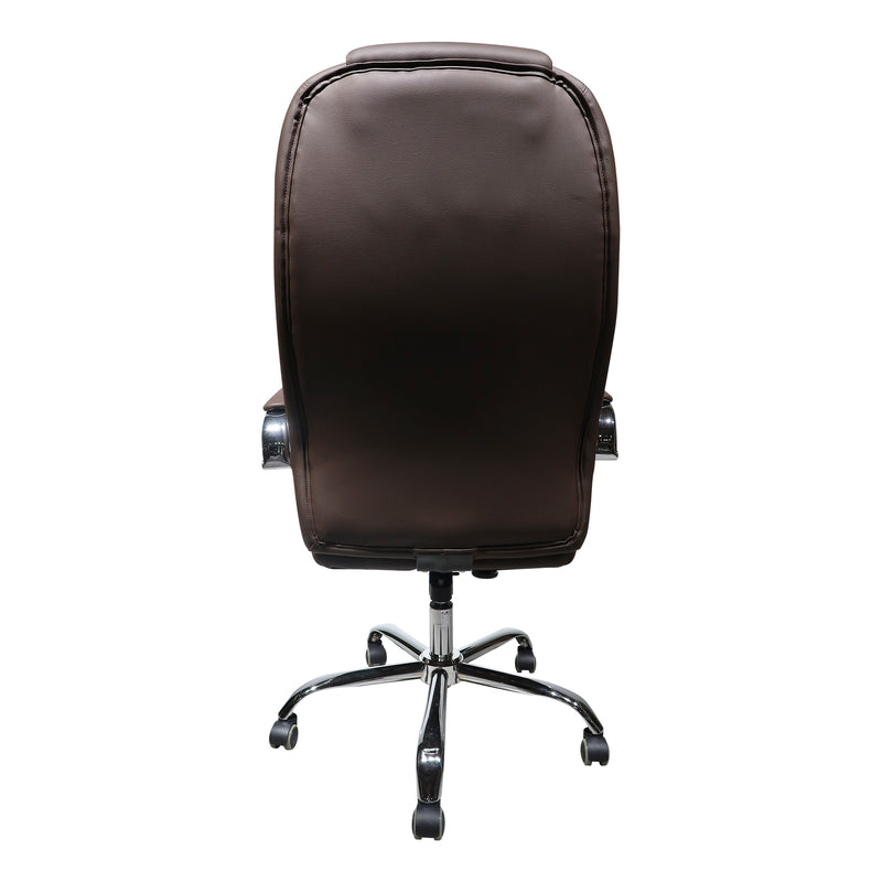 Cargue la imagen en el visor de la galería, Silla de escritorio LA1027H para interior color Brown - LA1027H-BR
