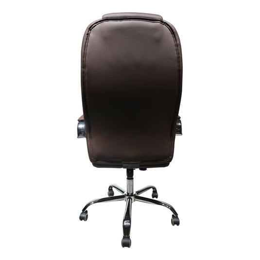 Silla de escritorio LA1027H para interior color Brown - LA1027H-BR