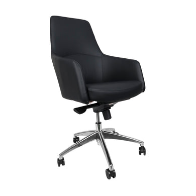 Silla de escritorio LA1135L para interior color Negro - LA1135L