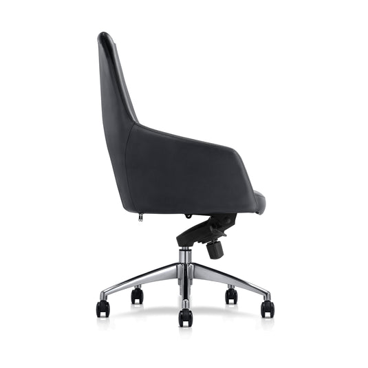 Silla de escritorio LA1135L para interior color Negro - LA1135L