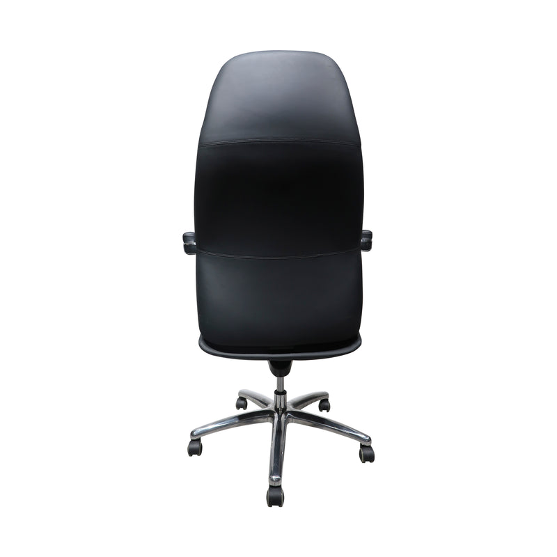 Cargue la imagen en el visor de la galería, Silla de escritorio LA1146H1 para interior color Negro - LA1146H1
