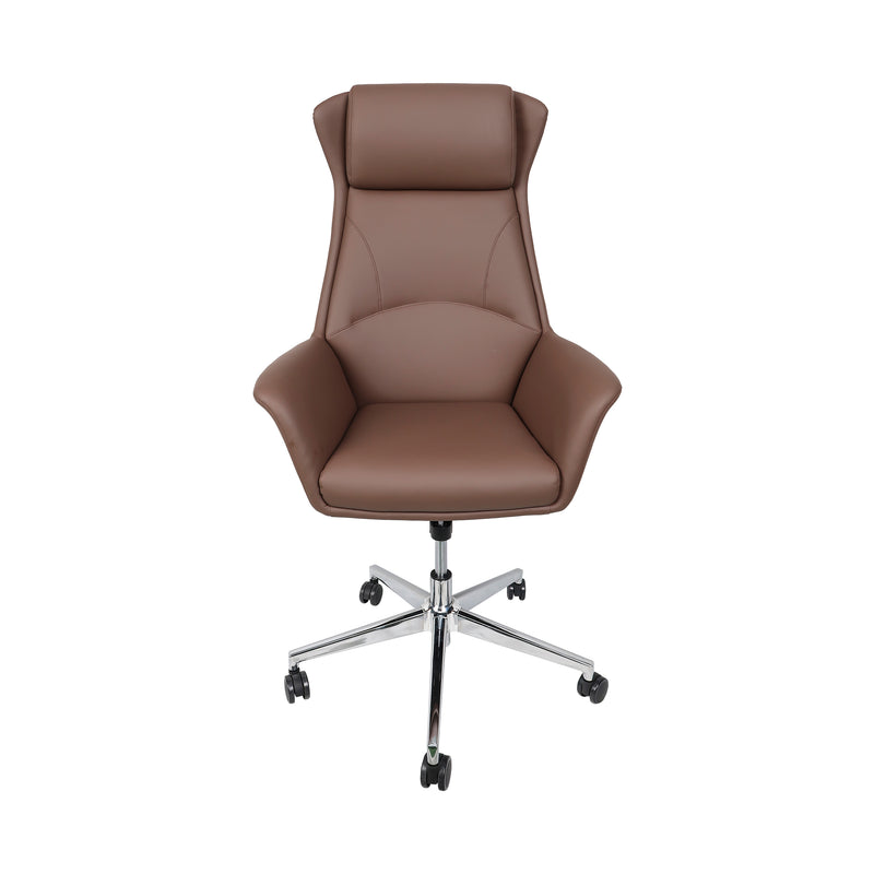Cargue la imagen en el visor de la galería, Silla de escritorio LA1149H para interior color Brown - LA1149H
