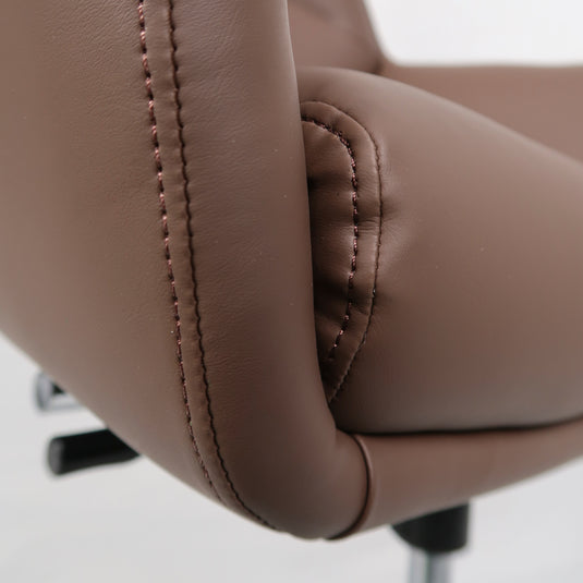 Silla de escritorio LA1149H para interior color Brown - LA1149H