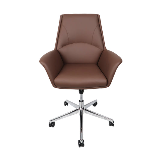 Silla de escritorio LA1149L para interior color Brown - LA1149L
