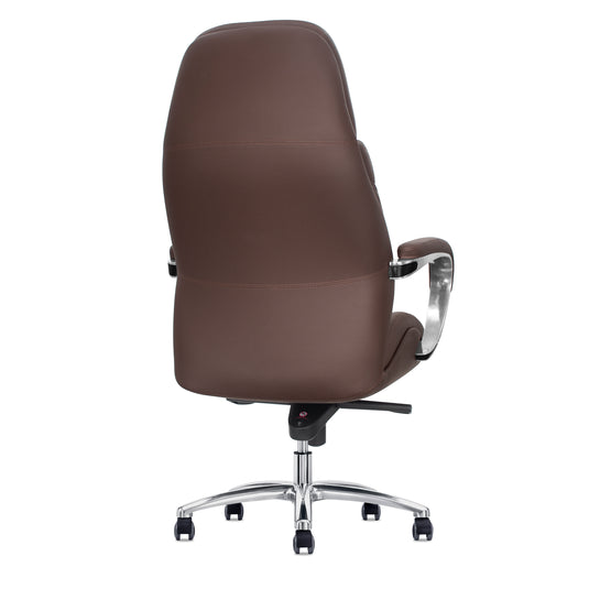 Silla de escritorio LA1169H para interior color Brown- LA1169H