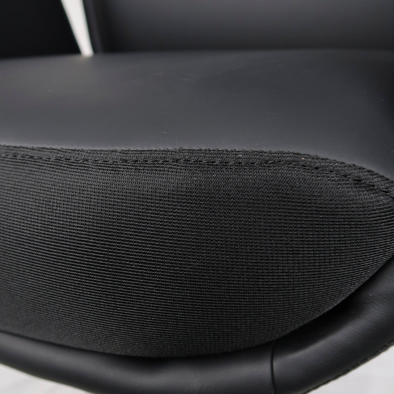 Cargue la imagen en el visor de la galería, Silla de escritorio LA1170H para interior color Negro - LA1170H
