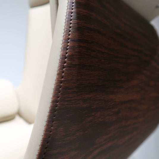 Silla de escritorio LA1172H para interior color beige - LA1172H