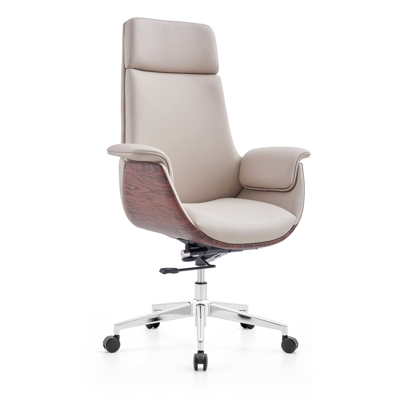 Cargue la imagen en el visor de la galería, Silla de escritorio LA1172H para interior color beige - LA1172H
