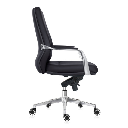 Silla de escritorio LA1176L para interior color Negro - LA1176L