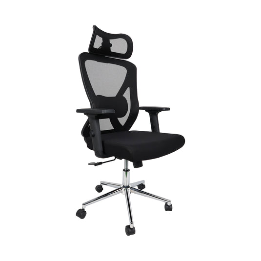 Silla de escritorio LA8064FH1 para interior color Negro - LA8064FH1