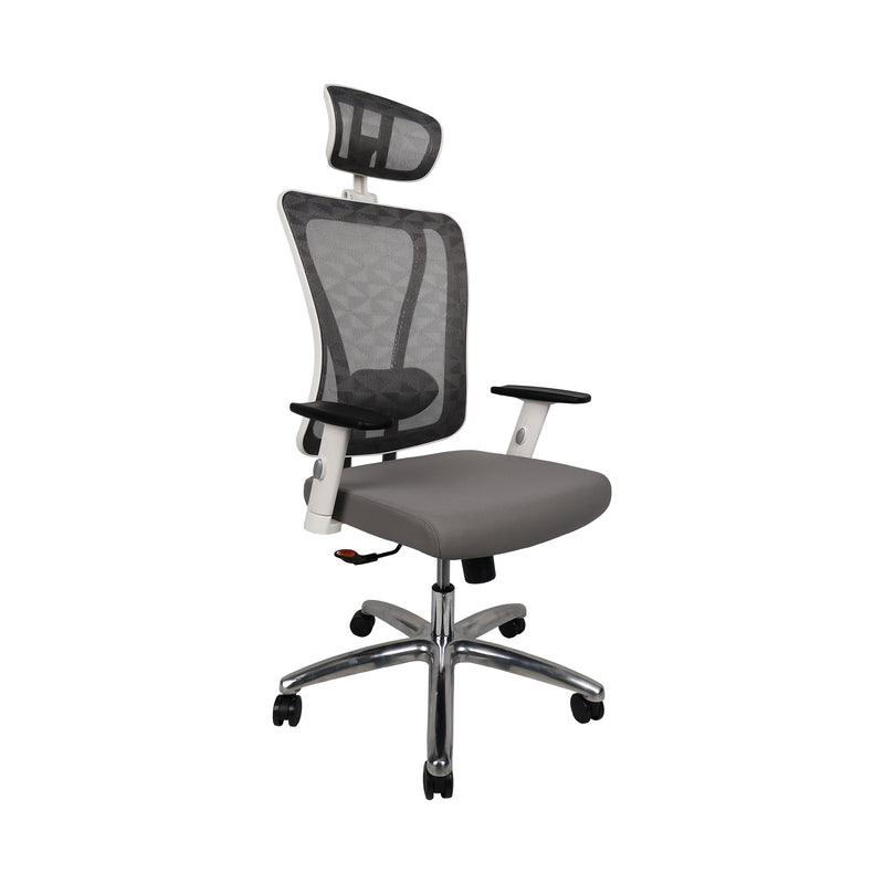 Cargue la imagen en el visor de la galería, Silla de escritorio LA874CH para interior color Negro - LA874CH
