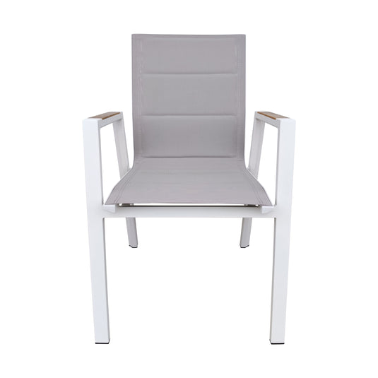 Silla de Textileno para interior y exterior Color Gris  LIMKU - T11154