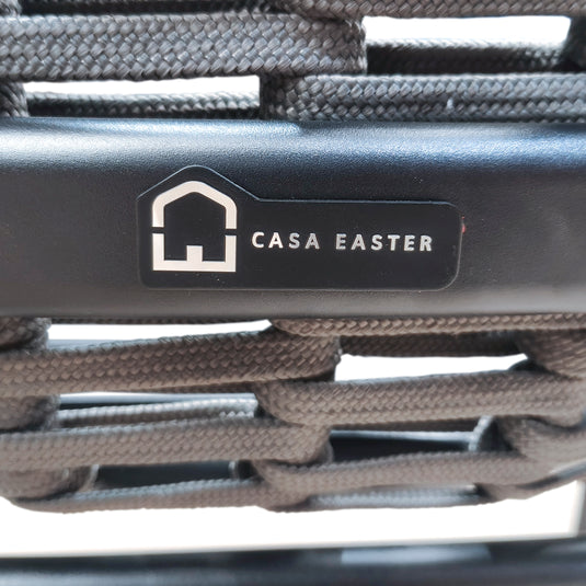 Silla de aluminio Loreto color carbón - GL3A-6140-10KD
