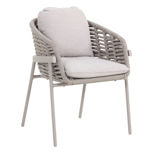 Silla de aluminio Loreto color champagne - GL3A-6140-2887KD