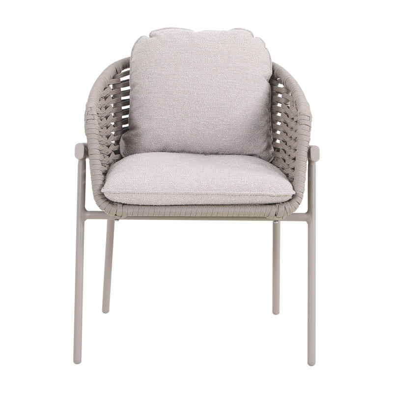 Cargue la imagen en el visor de la galería, Silla de aluminio Loreto color champagne - GL3A-6140-2887KD
