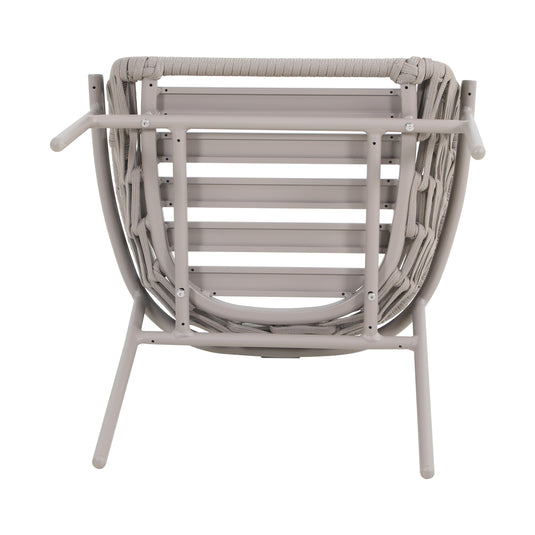 Silla de aluminio Loreto color champagne - GL3A-6140-2887KD