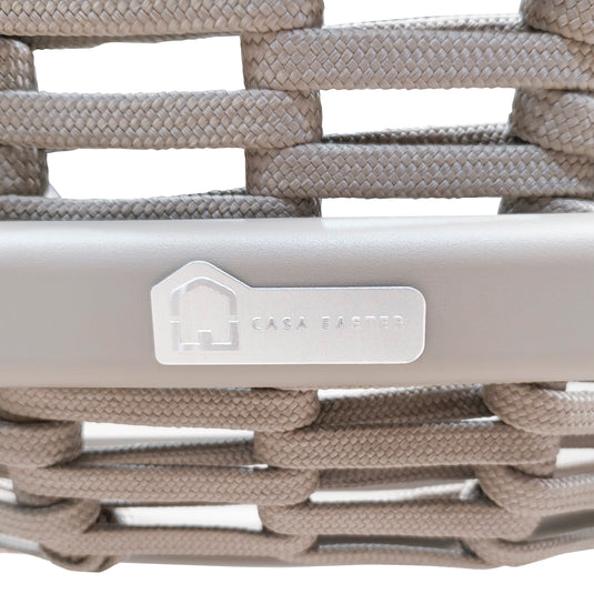 Silla de aluminio Loreto color champagne - GL3A-6140-2887KD