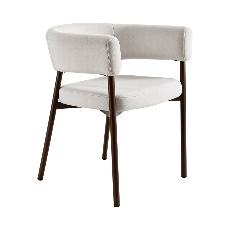 Cargue la imagen en el visor de la galería, Silla de interior Lunar color blanco - Q341
